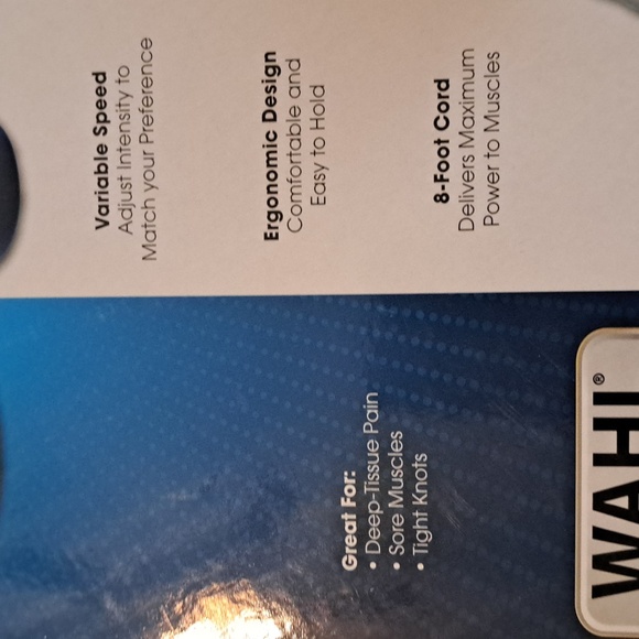 WAHL DEEP TISSUE MASSAGER - Picture 9 of 9